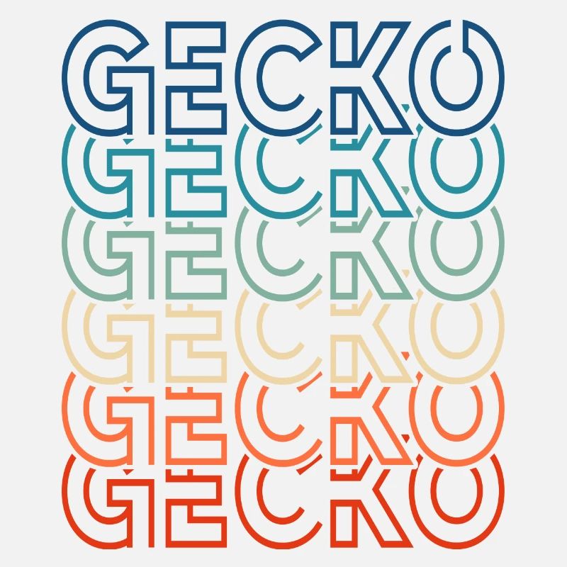 Vintage Reptile 80s Retro Gecko Text Lizard Owner