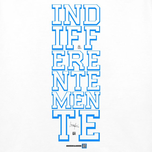 Indifferentemente (blu)