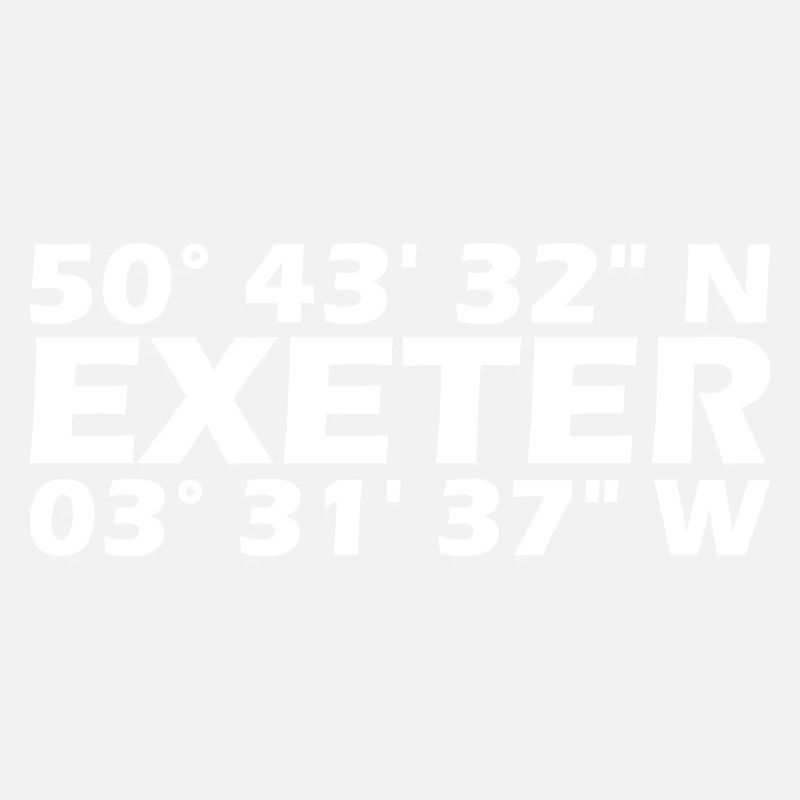 Coordonnées d’Exeter