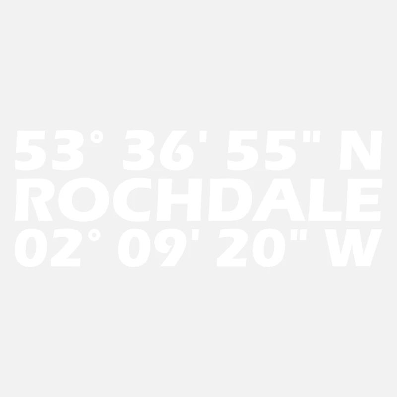 Coordonnées de Rochdale