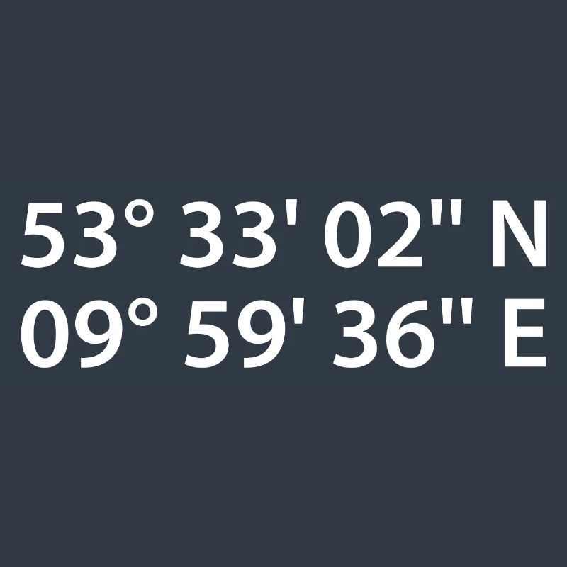 Coordonnées de Hambourg