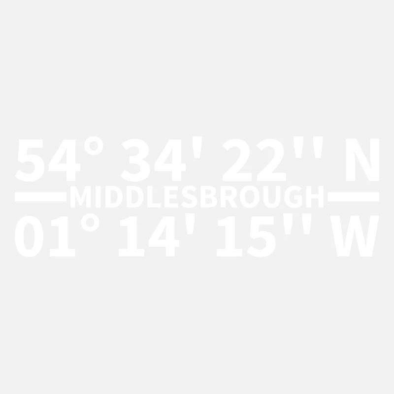 Coordonnées de Middlesbrough