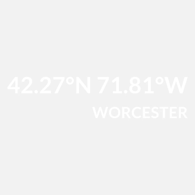 Worcester, Massachusetts, USA Coordinates