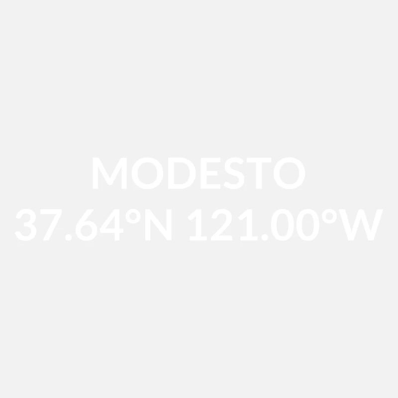 Modesto, California, USA Coordinates