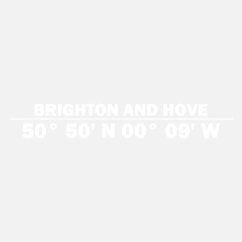Brighton and Hove coordinates