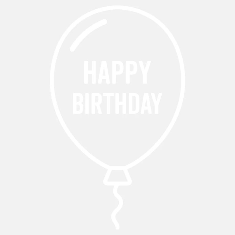 Ballon d’anniversaire – Conception d’anniversaire