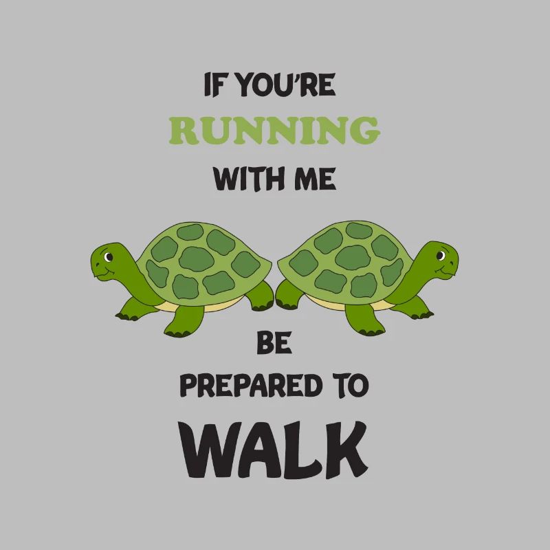 Running Funny Run Turtle Marathon Runner Geschenk