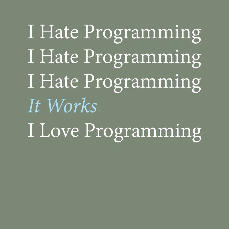 I Hate Programming Programmierer Coding