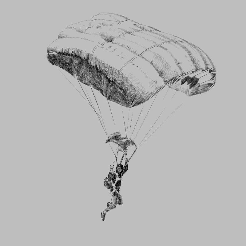 parachuting