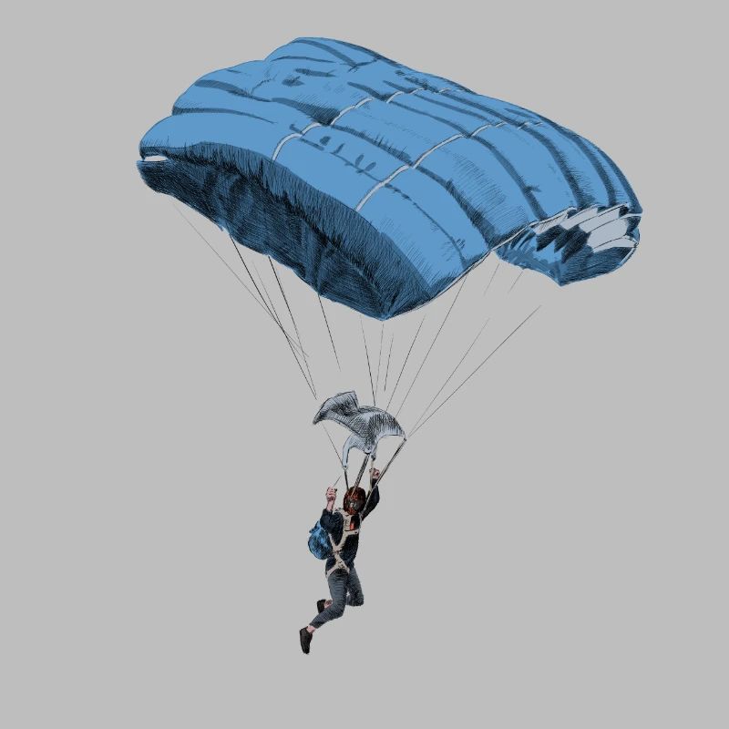 parachuting