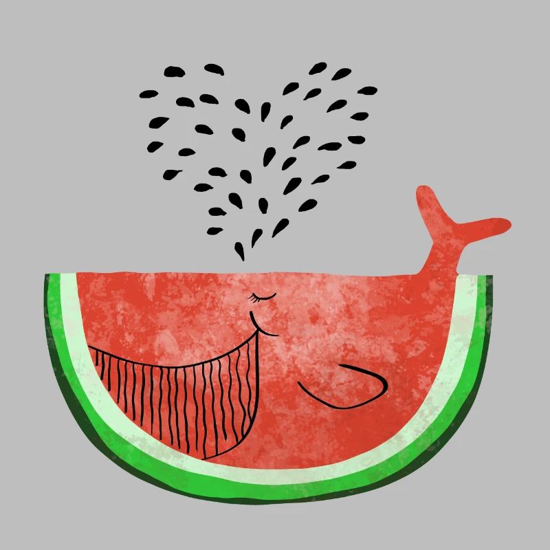 Pastèque Wal - melon Walvis - Fruit -Love