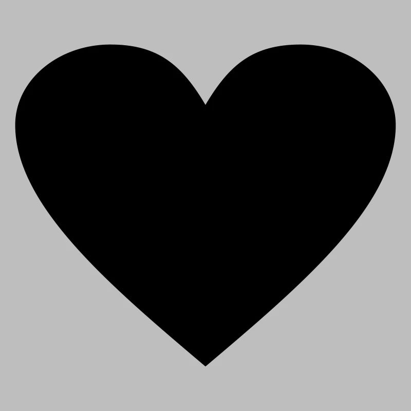 Cœur noir Awesomeelement