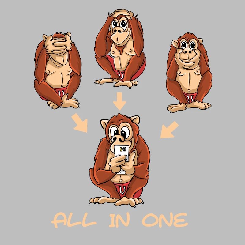 Les 3 singes