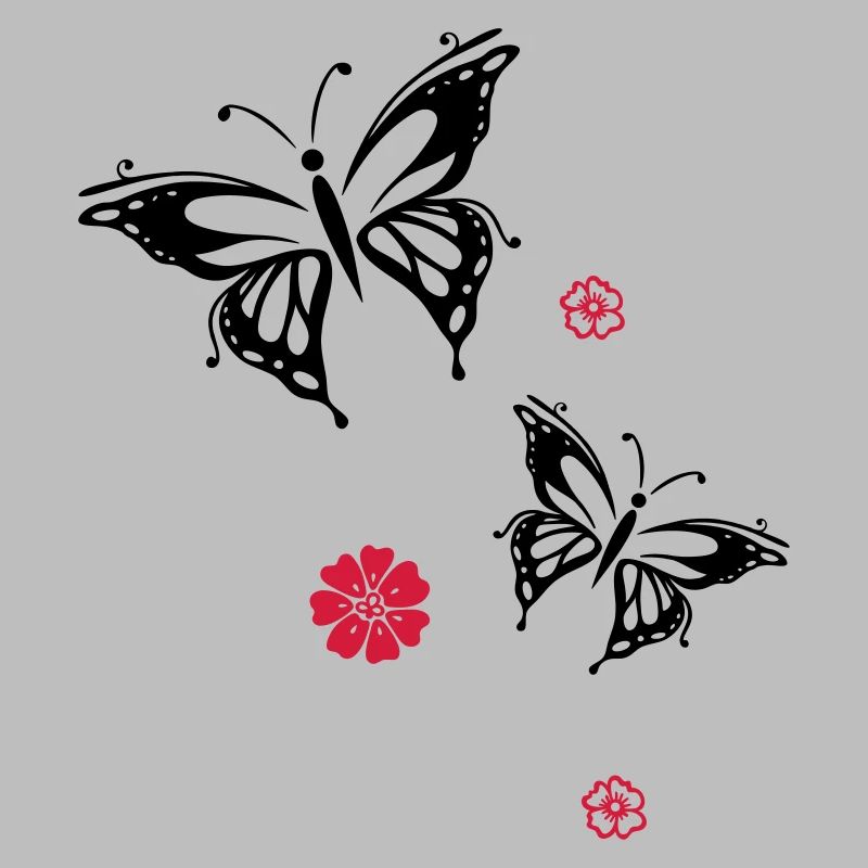 papillons fleurs fleurs insectes été