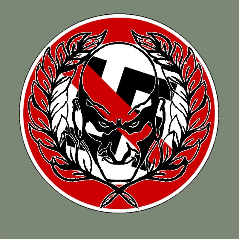 Kriegerischer Samurai Emblem