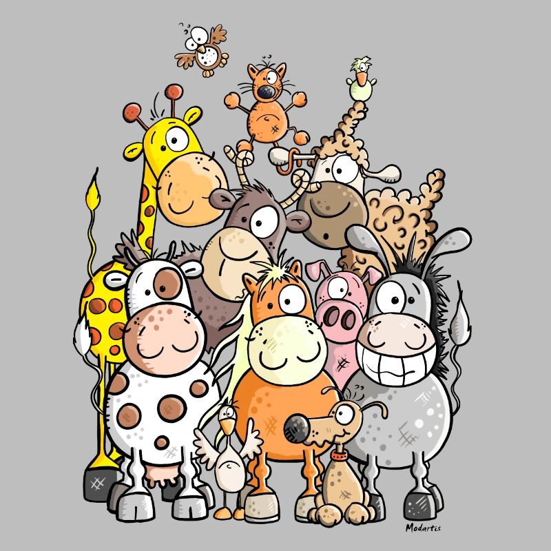 Tas géant de l'animal