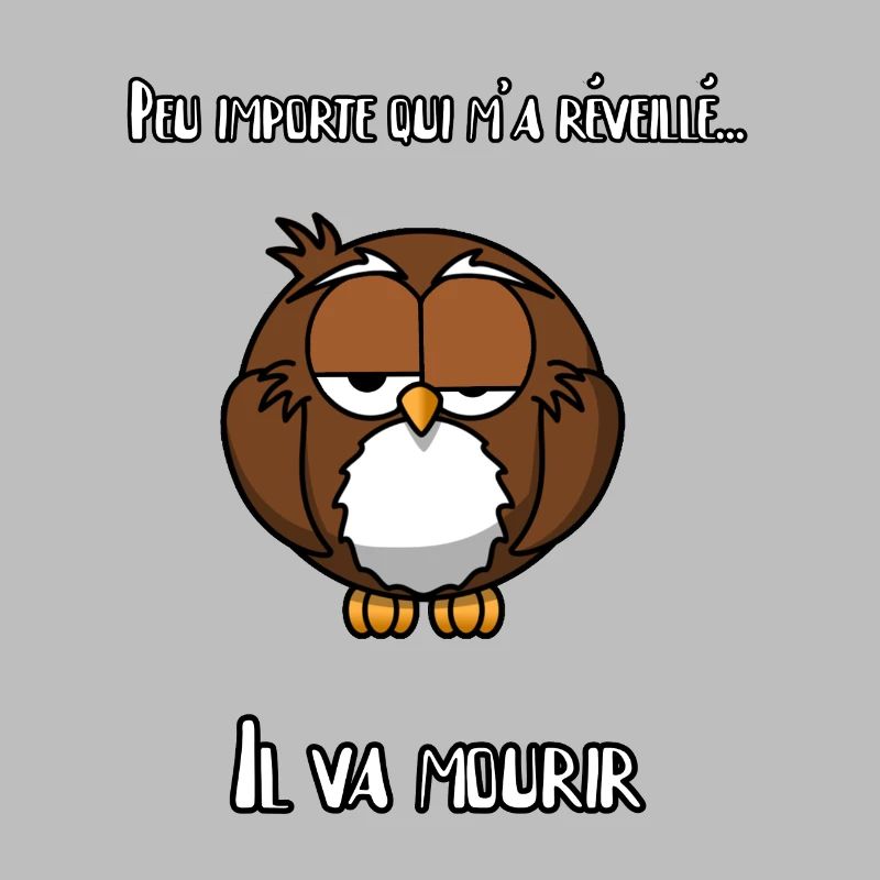 Réveil difficile, hibou