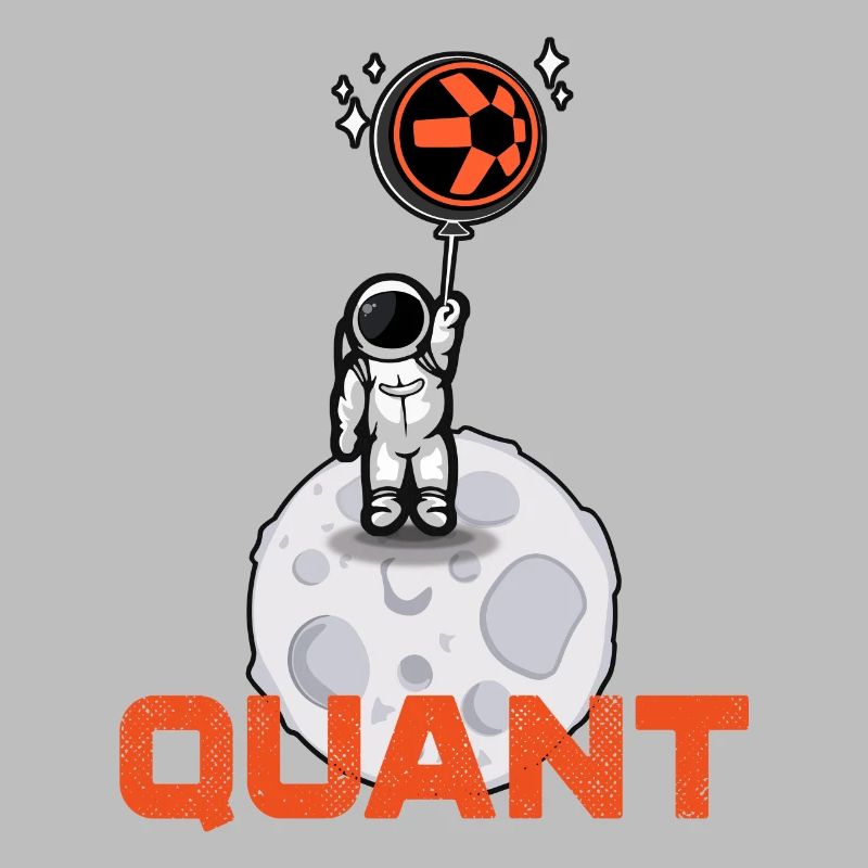 Quant Krypto Shirt Crypto Blockchain Geld Geschenk