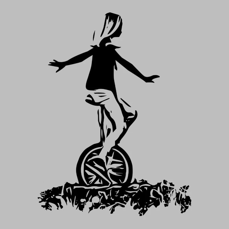Fille monocycle