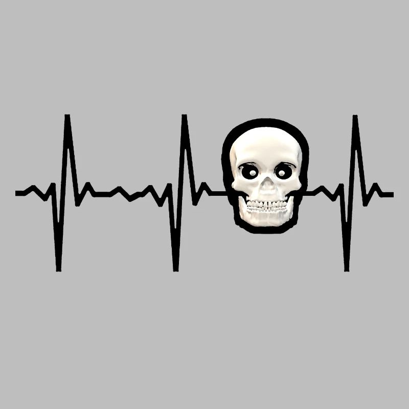 Skull Skeleton Skeleton Body Pulse Pulse