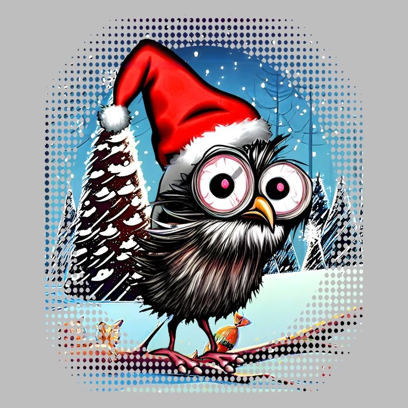Weihnachtseule Eule Eulen Weihnachten Geschenk