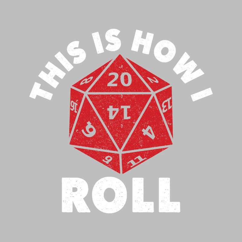 Dungeons Dice RPG Dragons C’EST COMME ÇA QUE JE ROULE