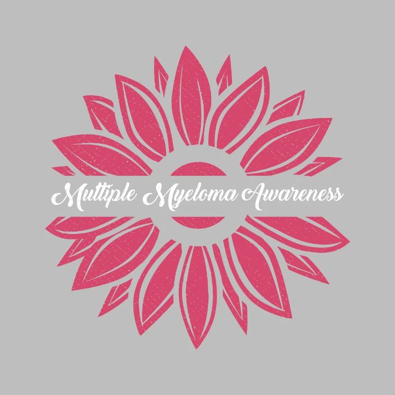 Multiples Myelom Bewusstsein Burgund Sunflowe