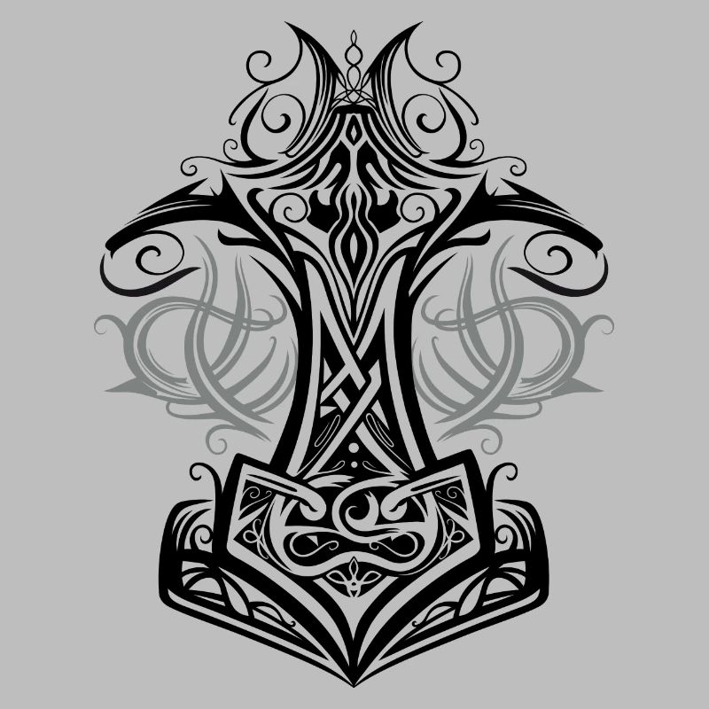 Marteau de Thor Mjolnir Viking symbole