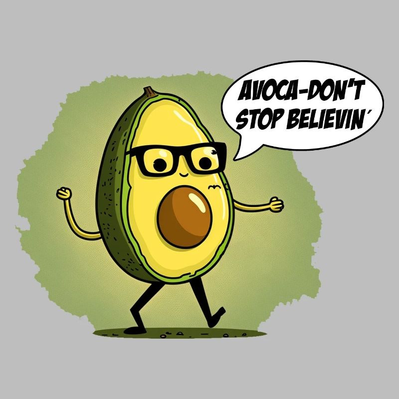 Don't stop beliving Nerd Avocado