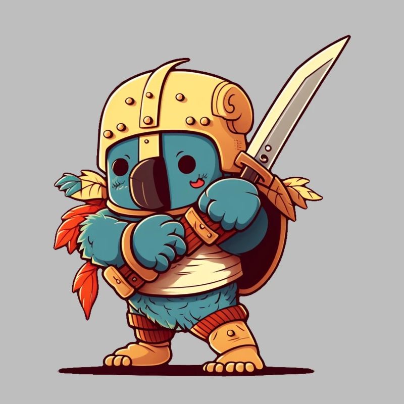 Cute Koala Knight