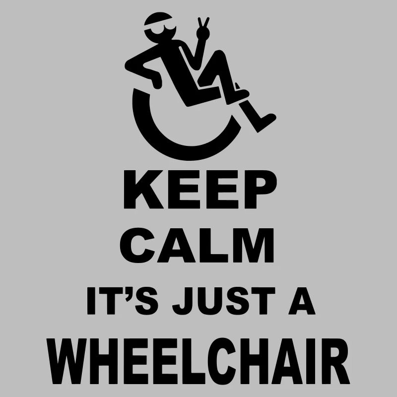 Restez calme, c’est juste un utilisateur de fauteuil roulant*