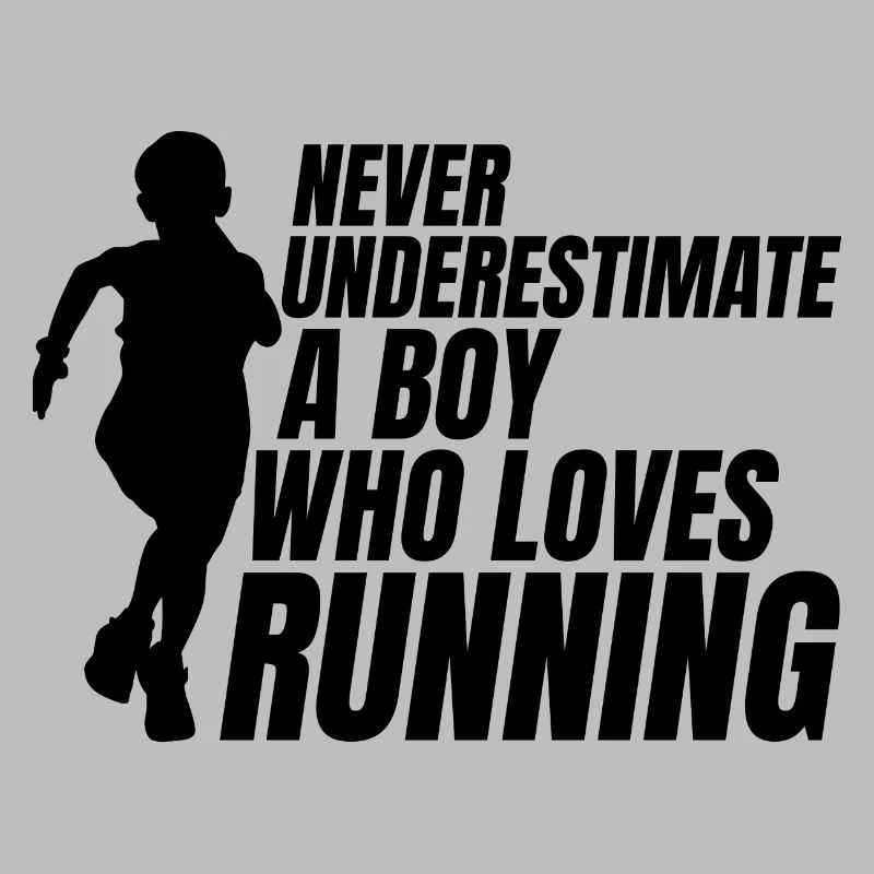 Running boy