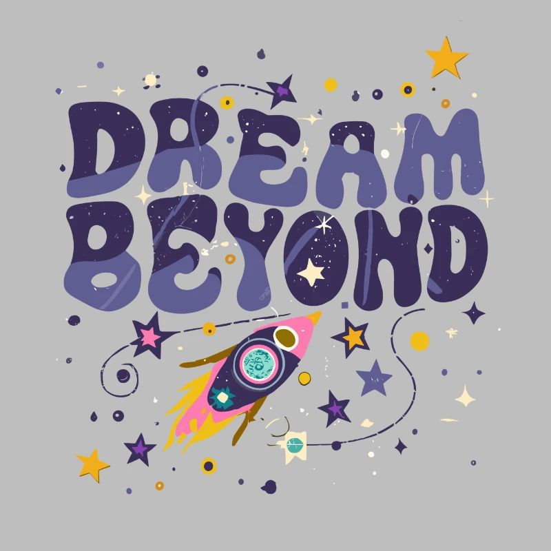 Dream Beyond Rakete und Sterne