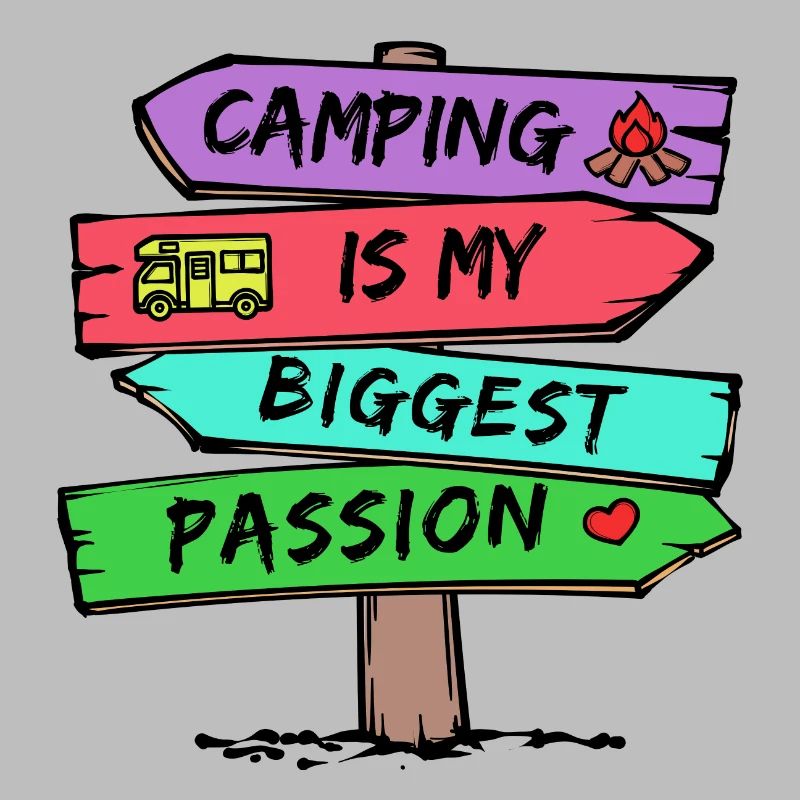 Déclaration de camping Caravane Camper Vacances Randonneurs