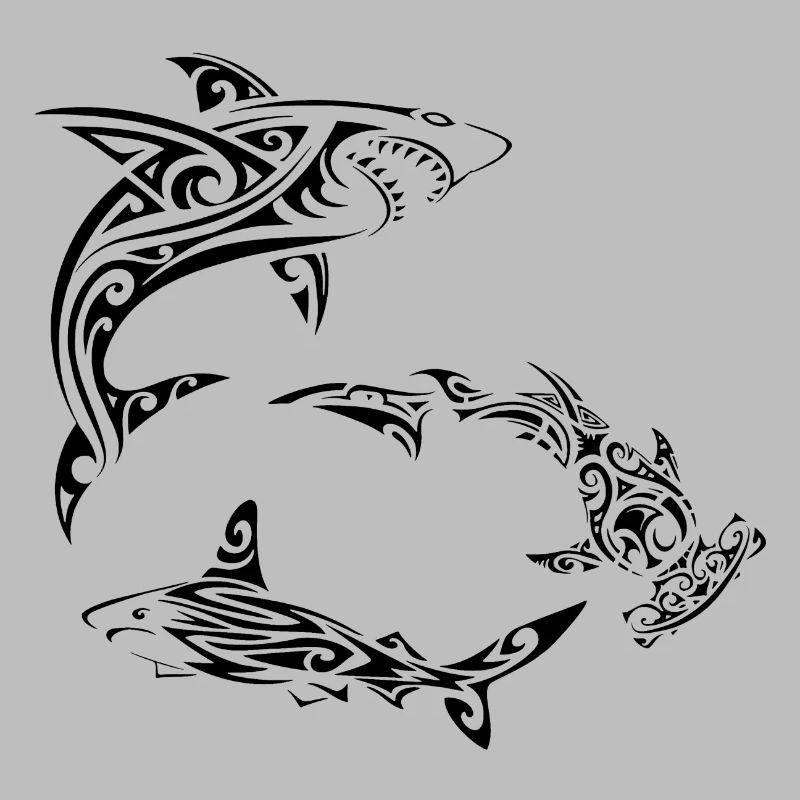 Requins polynésiens noirs