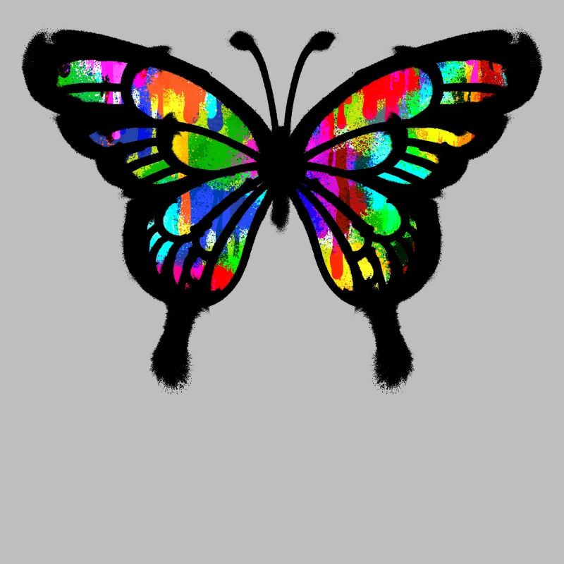 Graffiti Art papillon Illustration dessin