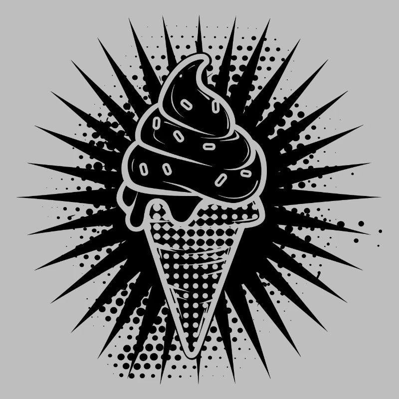 Cornet de crème glacée