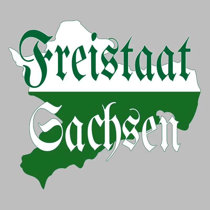 État libre de Saxe vert blanc
