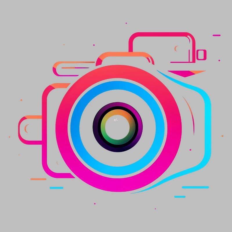 Caméra style Synthwave