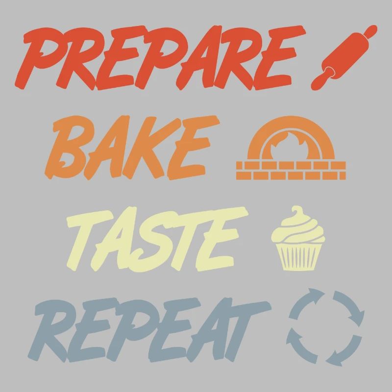 Préparer Cuire Goûter Répéter