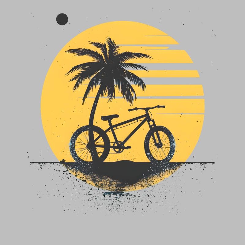 Retro Radfahrer
