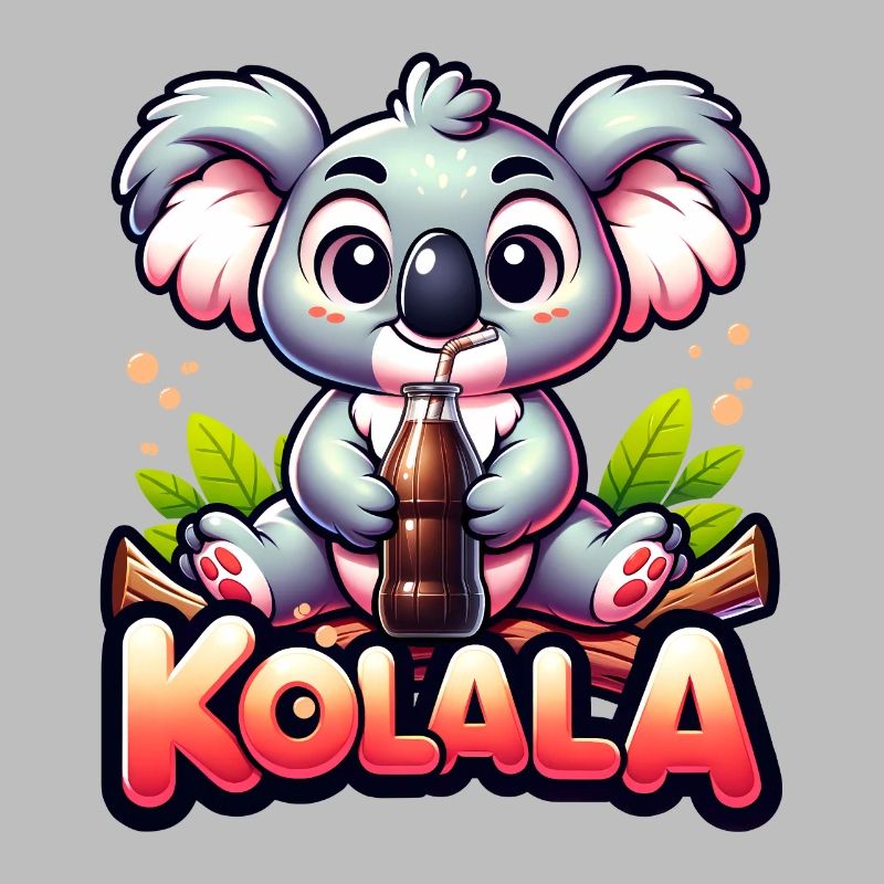 Kolala - Jeu de mots Koala mignon avec