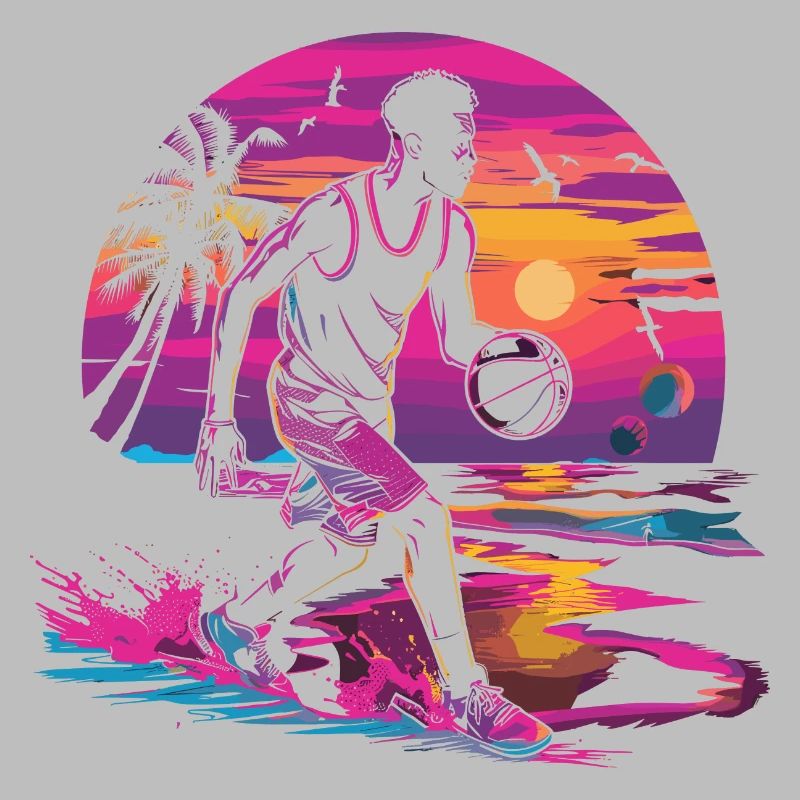 Basketball Synthwave