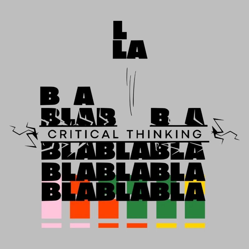 Pensée critique | bla bla bla plus jamais