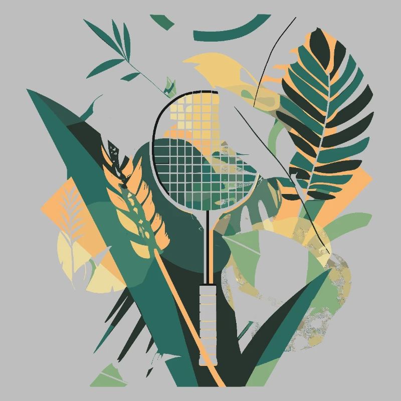 Raquette de badminton Artwork