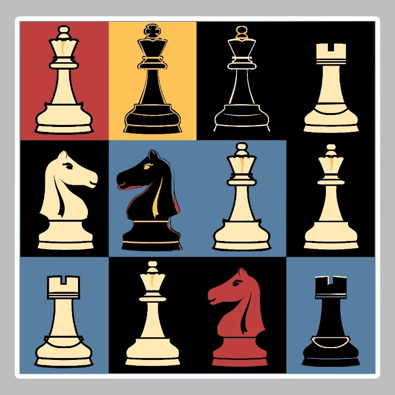 Schachfiguren Grafik