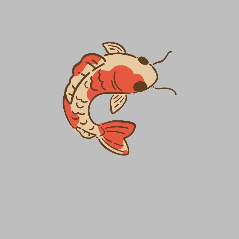 Elegant Koi Carp