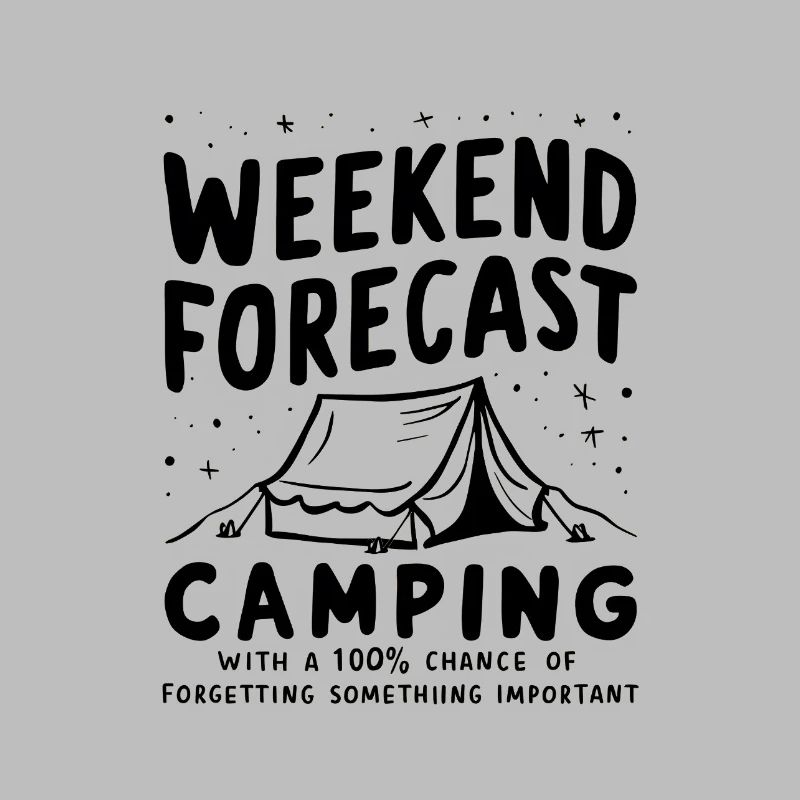 Prévisions de camping pour le week-end