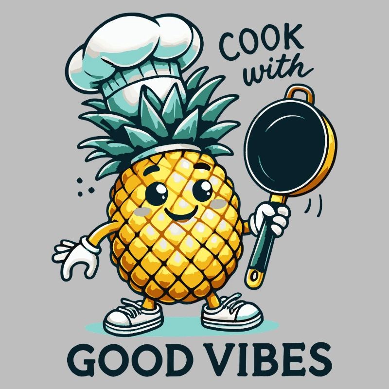 Cuisinez avec joie Ananas Chef Happy Cooking