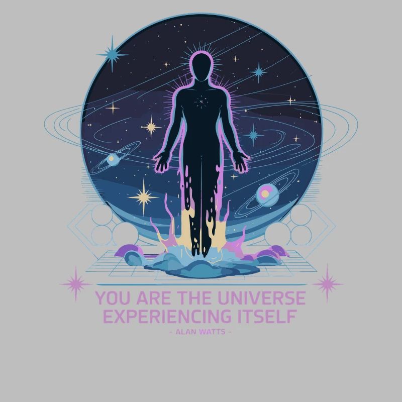 Celestial Being | Alan Watts Quote Design